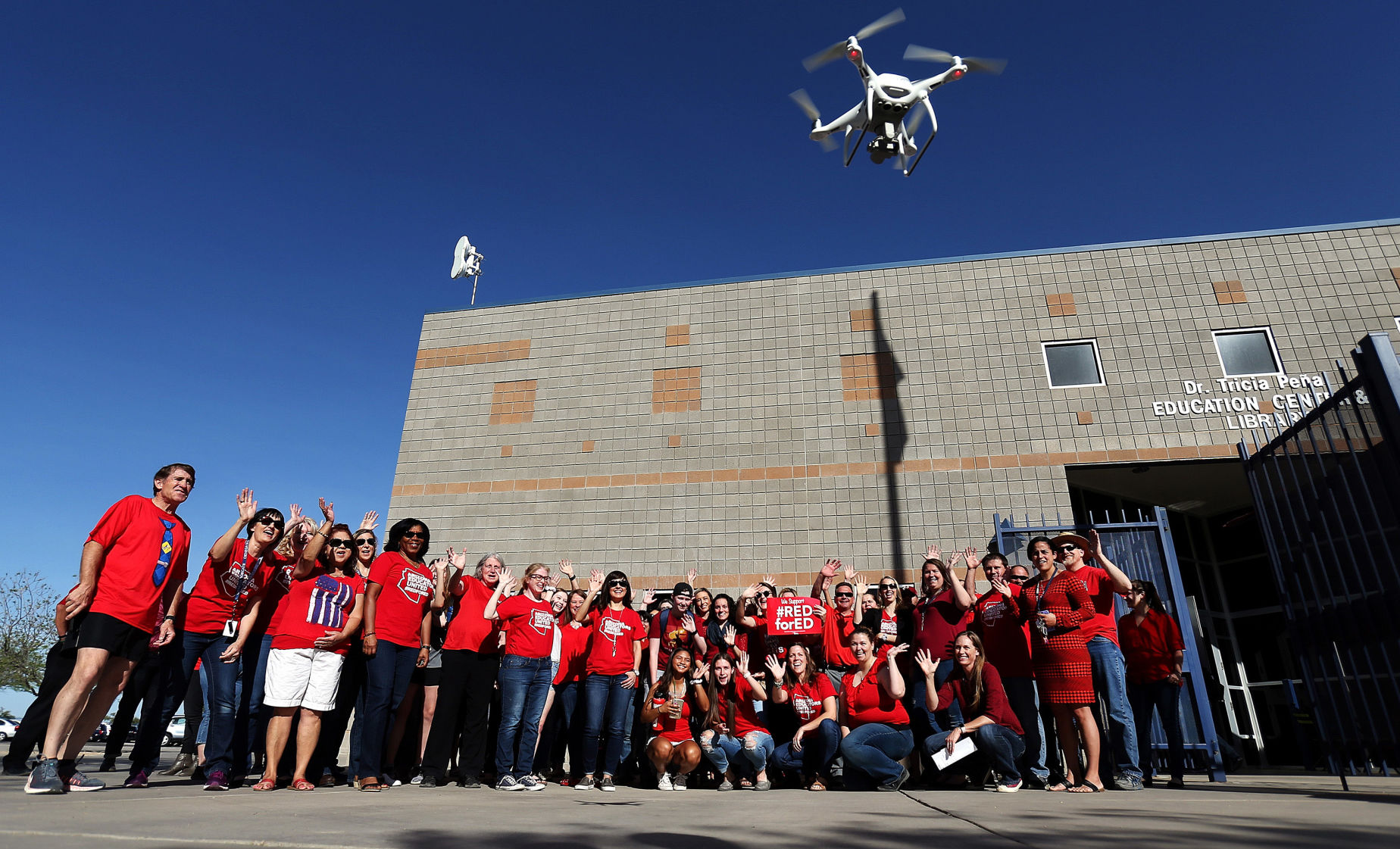 Cienega teachers protest low pay, funding